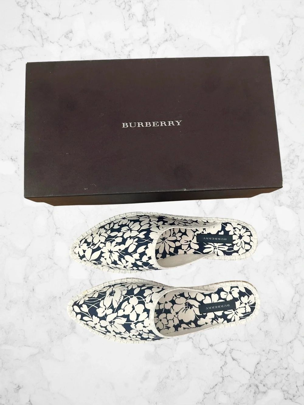Burberry floral espadrille